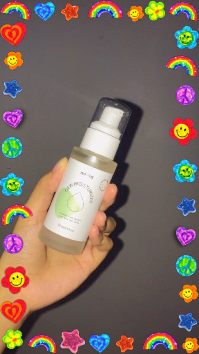 Noola Dew Moisturizer review photo by valenciatacco