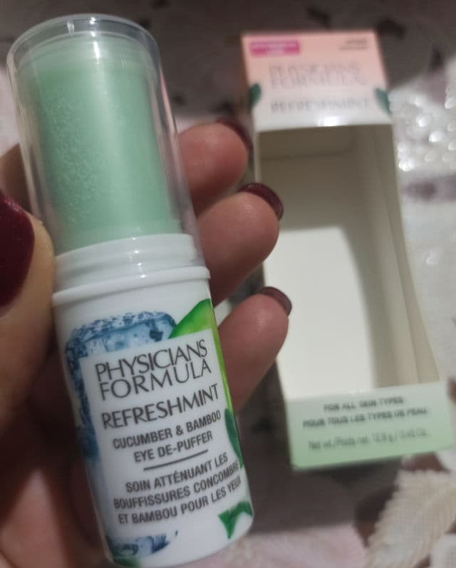 Physicians Formula Refreshmint Cucumber & Bamboo Eye De-Puffer review photo by vasylyna