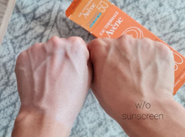 Avene Cleanance Sunscreen SPF50 review photo by veagee