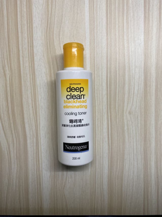 Deep Clean Blackhead Eliminating Cooling Toner  product review