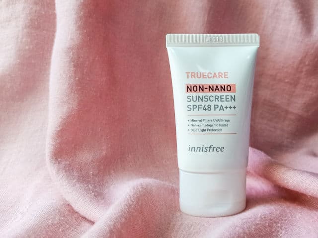 INNISFREE Truecare Non-Nano Sunscreen SPF48 PA+++ review photo by vividskiiin