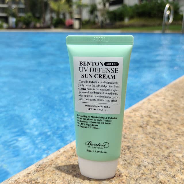 Air Fit UV Defense Sun Cream SPF 50+ PA++++ product review