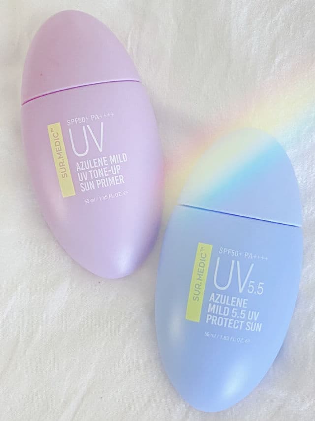 SUR.MEDIC Azulene Mild 5.5 UV Protect Sun SPF50+ PA++++ review photo by vivixjjvv