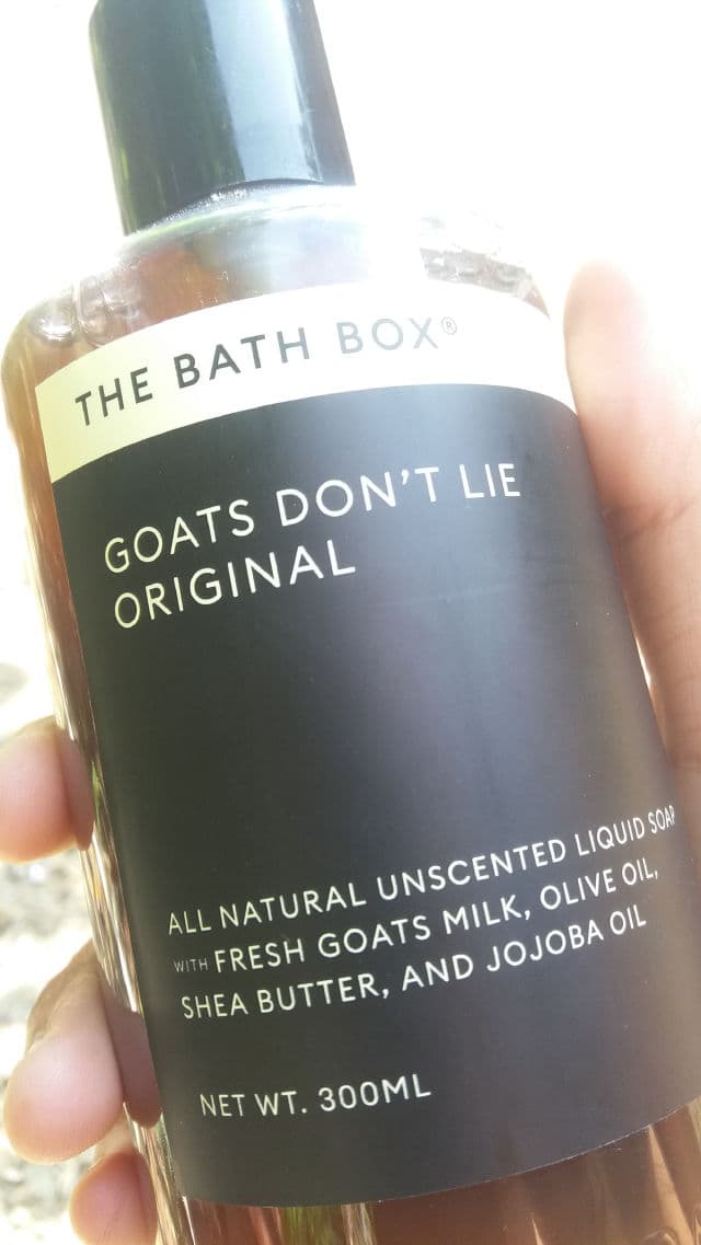 The Bath Box Goat's Don't Lie Original review photo by vonnyelshita