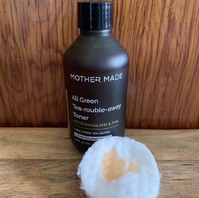 Mother Made All Green Tea-rouble-away Toner with Botanical AHA & PHA review photo by warrent23
