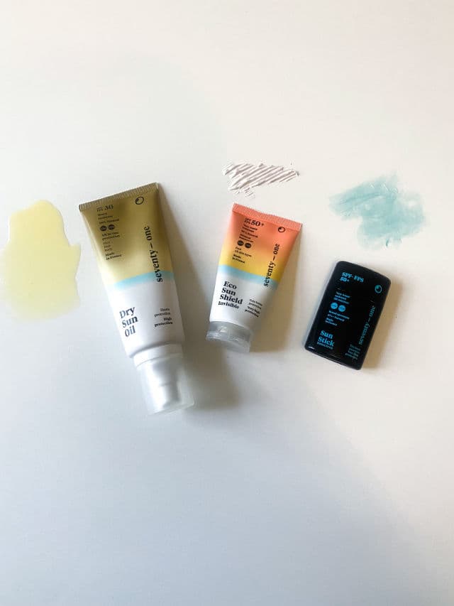 SeventyOne Percent Eco Sun Spray SPF 50+ review photo by watermelons