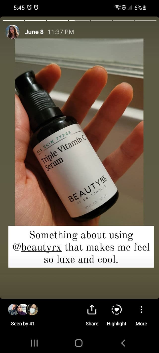 BeautyRx Triple Vitamin C Serum review photo by whatssarahsaying