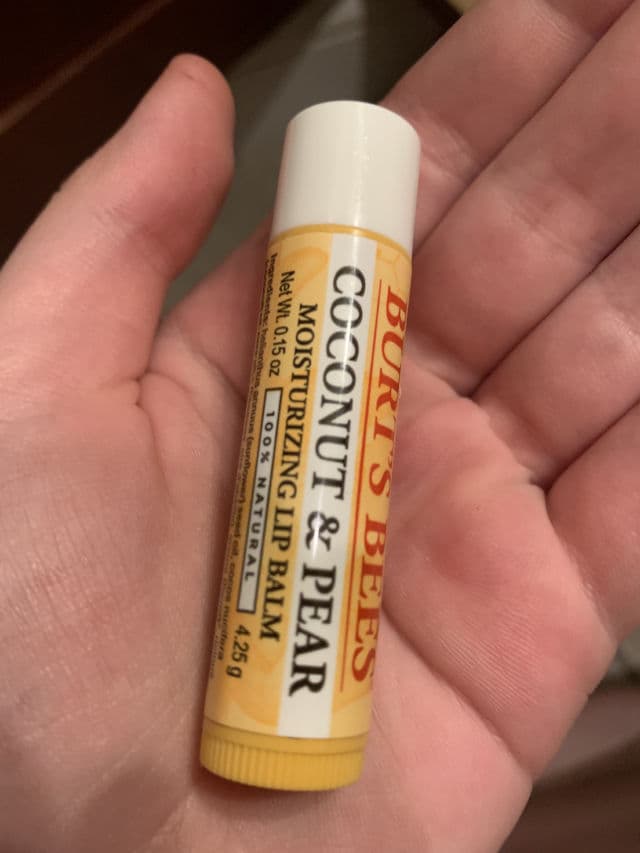 Burt's Bees Hydrating Lip Balm with Coconut & Pear review photo by wrenkade