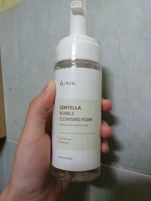 Iunik Centella Bubble Cleansing Foam review photo by x412xx