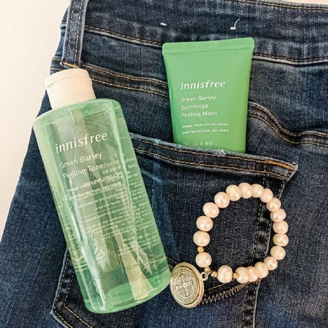 INNISFREE Green Barley Peeling Toner review photo by ximebeautylist