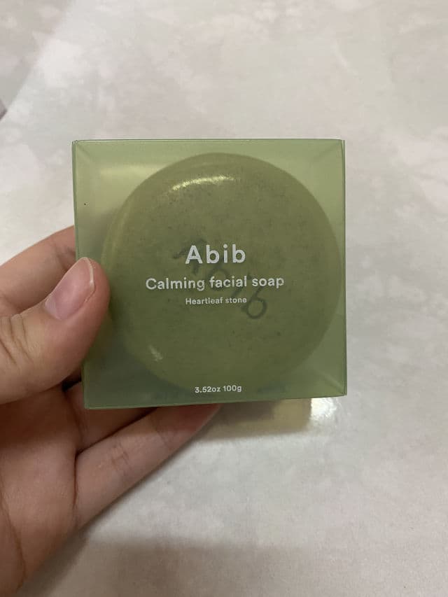 Abib Calming Facial Soap - Heartleaf Stone review photo by xinnn