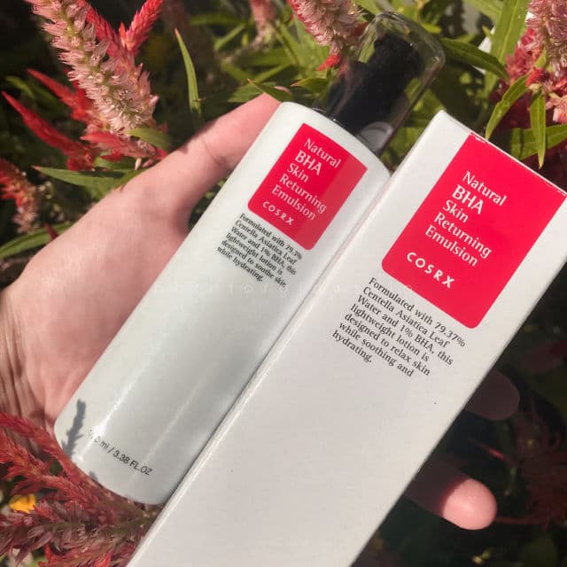 COSRX Natural BHA Skin Returning Emulsion review photo by bornforglowskin