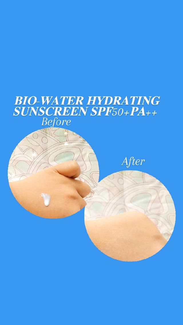 Bioessence Bio-Water Hydrating Sunscreen SPF50+ PA++ review photo by xxygirl