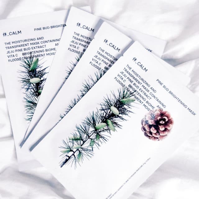 Hue Calm Pine Bud Brightening Mask review photo by xxygirl
