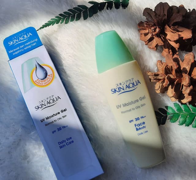 SKIN AQUA UV Moisture Gel SPF 30 PA++ Face & Body Daily Use review photo by yasintanurlailaa