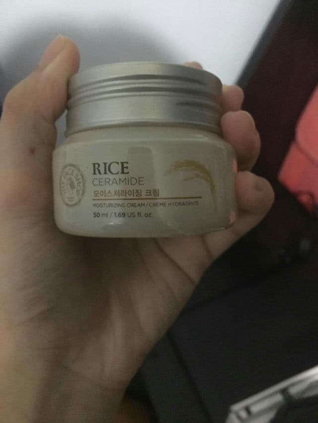 THE FACE SHOP Rice Ceramide Moisturizing Cream review photo by skinscares
