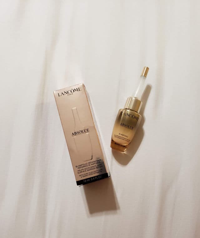 Lancome  Absolue Overnight Bi-Ampoule - Anti-Aging Serum review photo by yennylestaridjingga