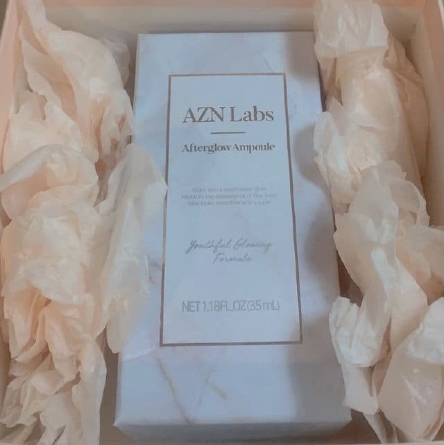 AZN Labs Afterglow Ampoule  review photo by Yinlunaa