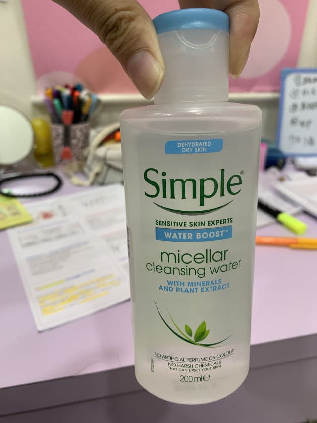 Simple Water Boost Micellar Water review photo by yiwen