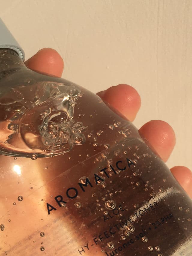 Aromatica Aloe Hy-ffective Toner review photo by yourskinmeals
