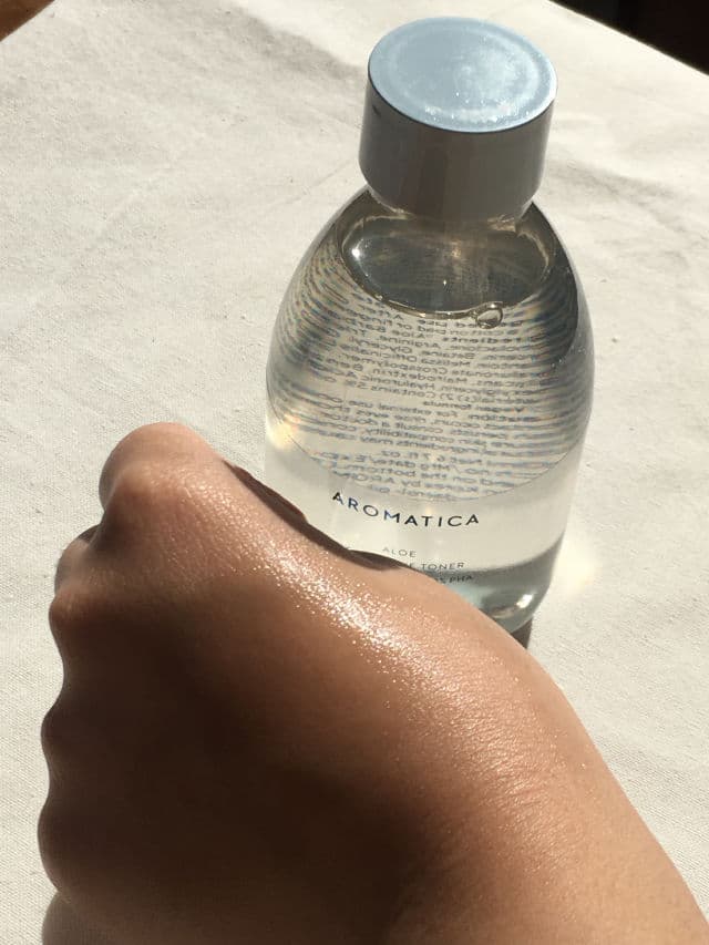Aromatica Aloe Hy-ffective Toner review photo by yourskinmeals