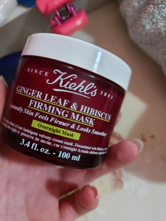Kiehl's Ginger Leaf & Hibiscus Firming Mask review photo by yourskinmedic