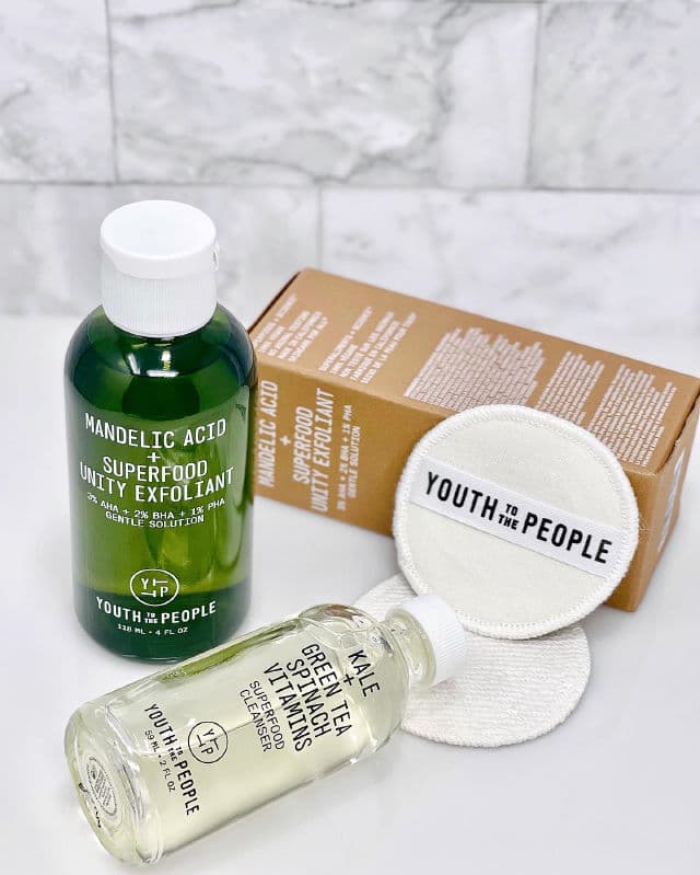 Youth To The People Mandelic Acid + Superfood Unity Exfoliant review photo by ypalmd