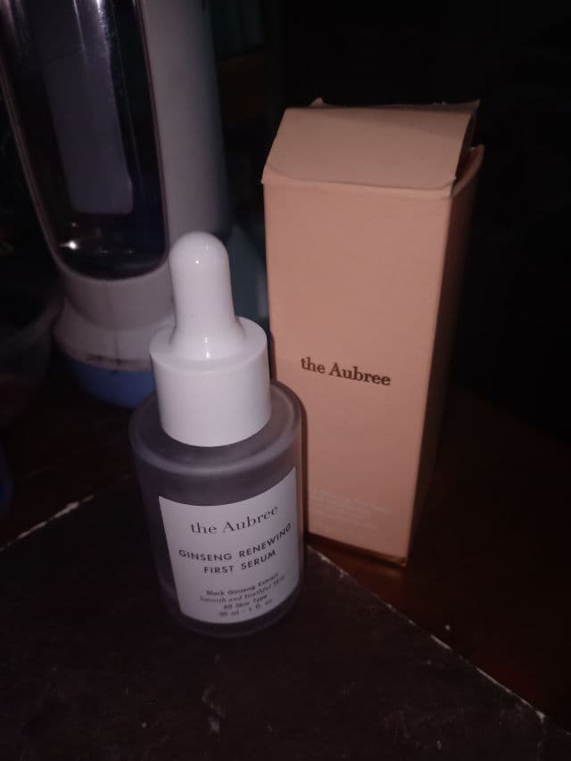 the Aubree Ginseng Renewing First Serum review photo by zanastory