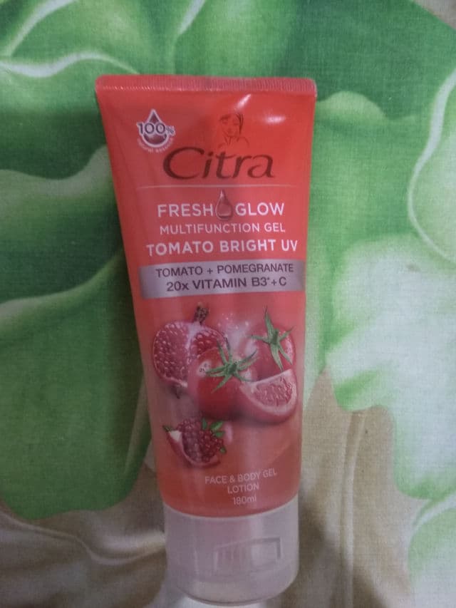 Citra Fresh Glow Multifunction Gel Tomato Bright UV review photo by zmydew
