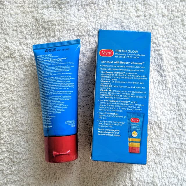 Myra Fresh Glow Whitening Facial Moisturizer review photo by zolarj