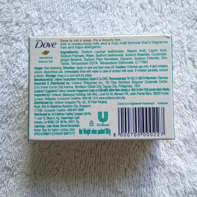 Dove Pure and Sensitive review photo by zolarj