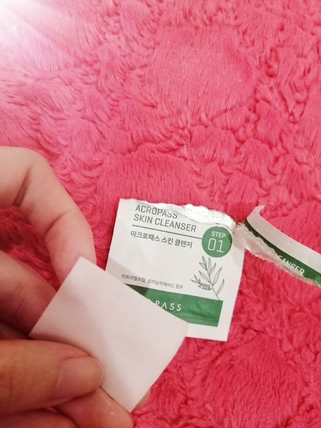 Acropass Trouble Cure review photo by Masktery