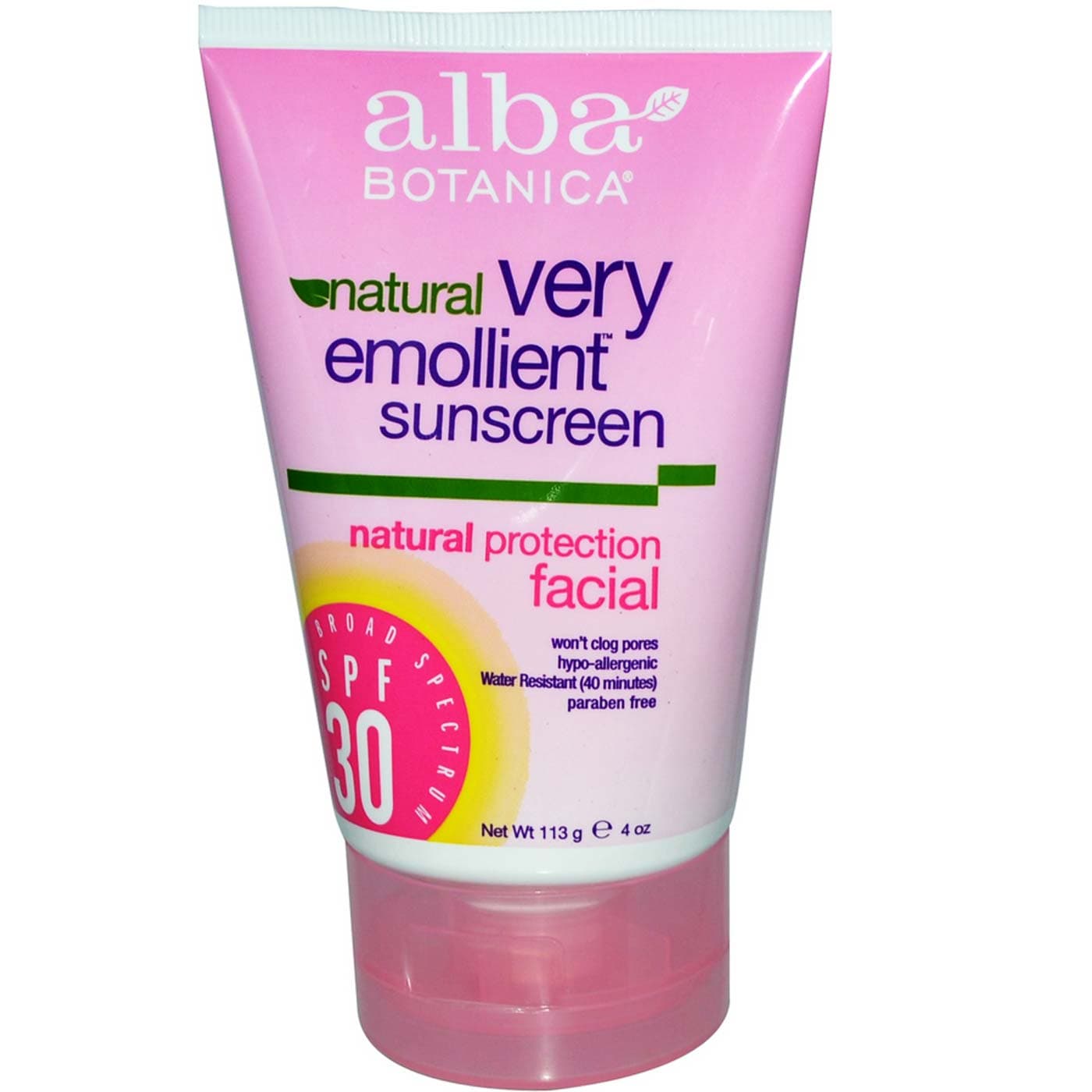 Very Emollient Sunscreen Facial Broad Spectrum SPF 30