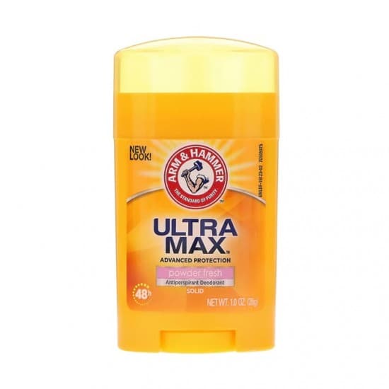 UltraMax Solid Antiperspirant Deodorant, Powder Fresh