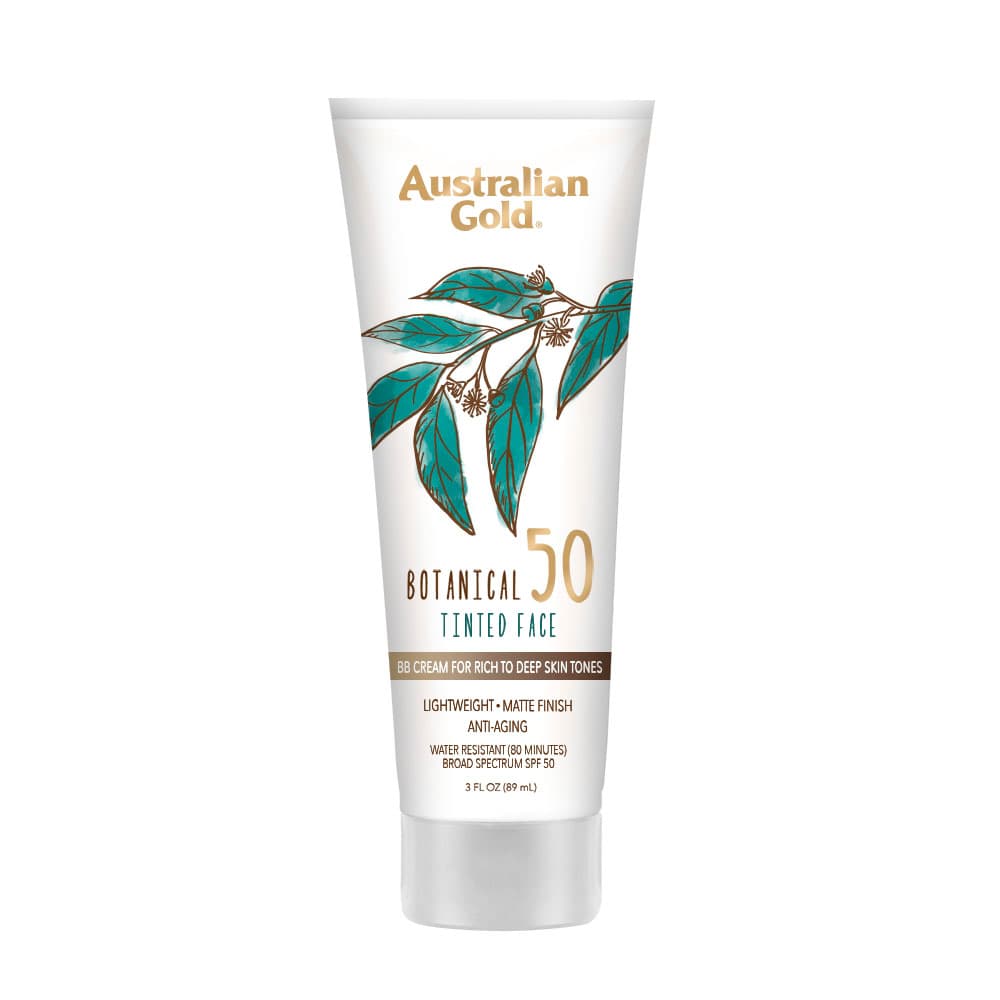 Botanical SPF 50 Tinted Face Sunscreen Lotion - Rich to Deep