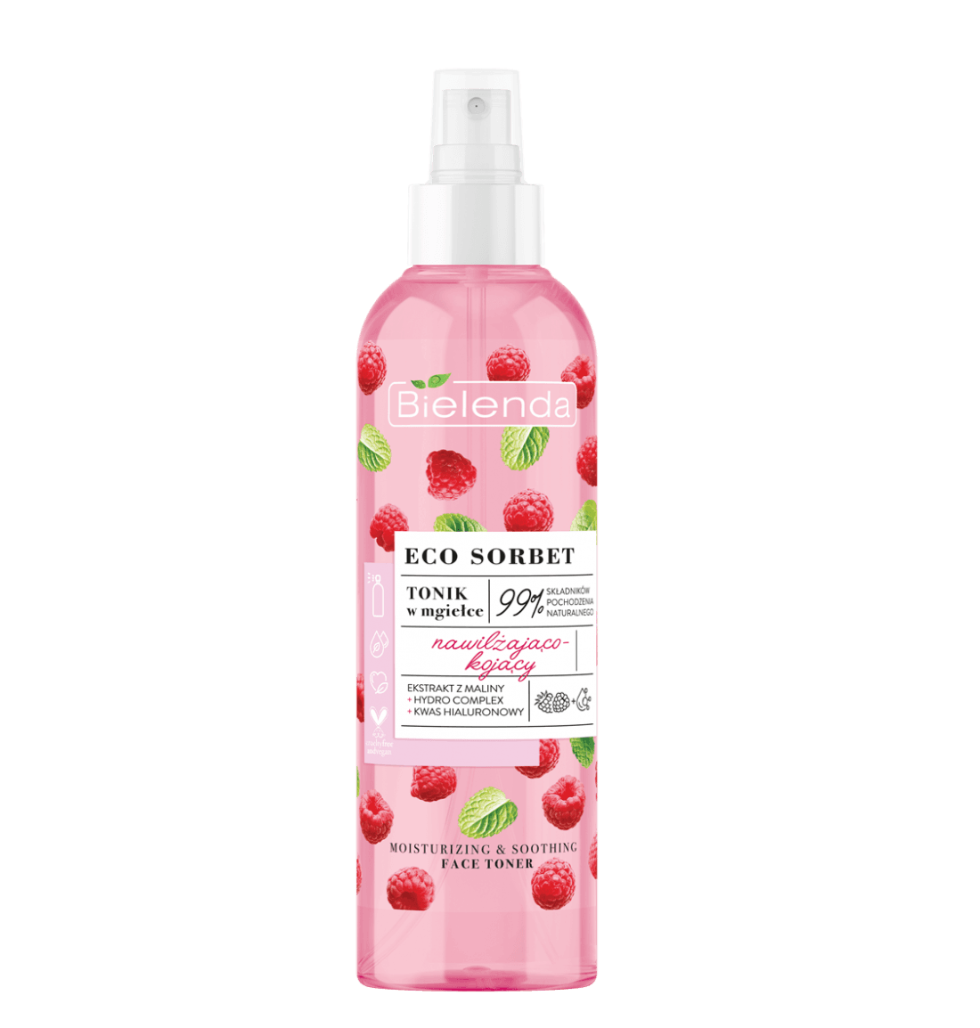ECO SORBET Raspberry Moisturizing & Soothing Face Toner