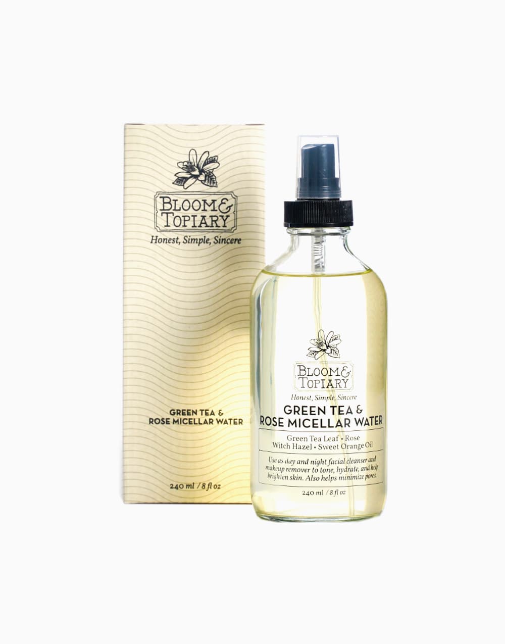 4-Step Nightly Assist - Green Tea and Rose Micellar Water