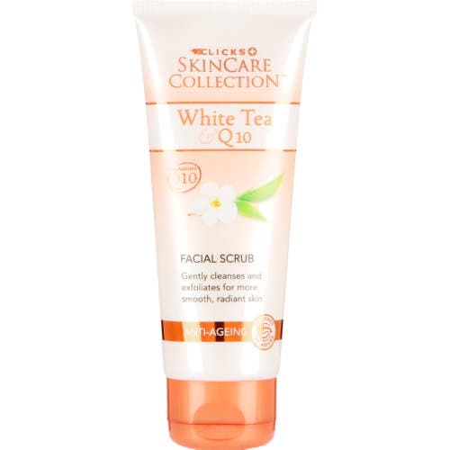 White Tea & Q10 Anti-Ageing Facial Scrub
