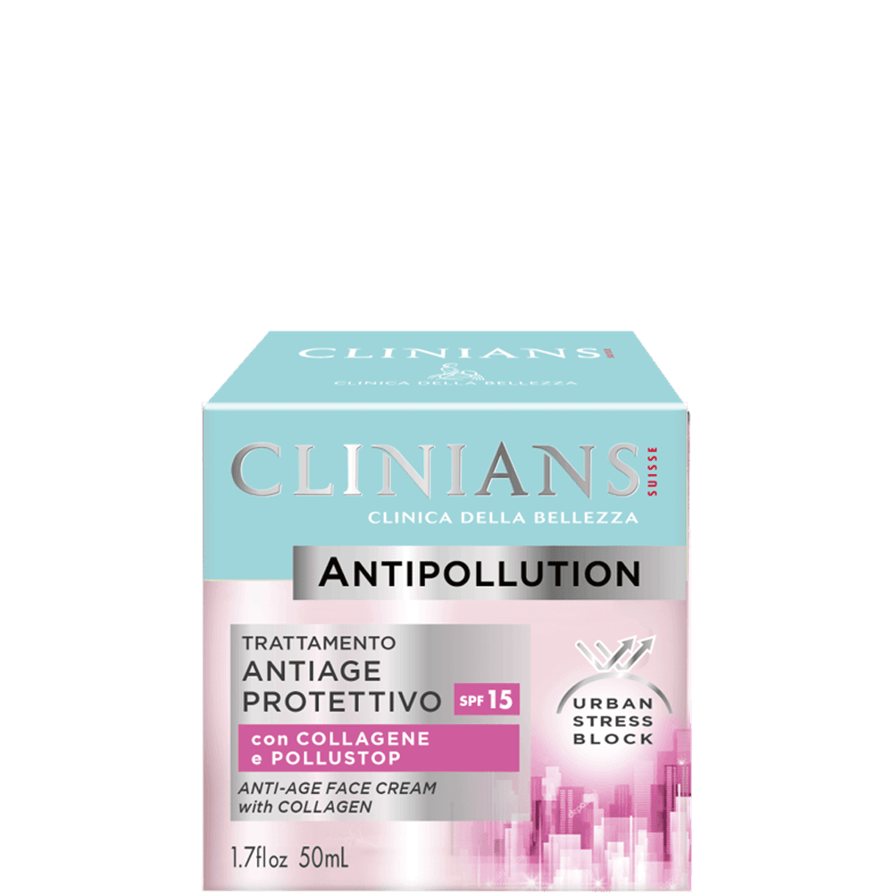 Anti-Aging Protective Face Cream with Collagen and Pollustop
