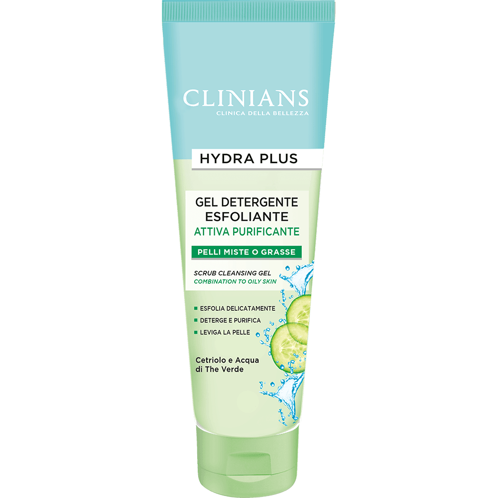 Hydra Plus - Combination to oily skin Scrub Cleansing Gel