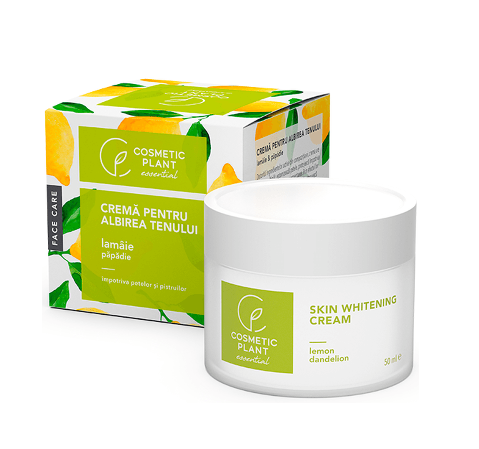 Skin Whitening Cream with Lemon & Dandelion Extract