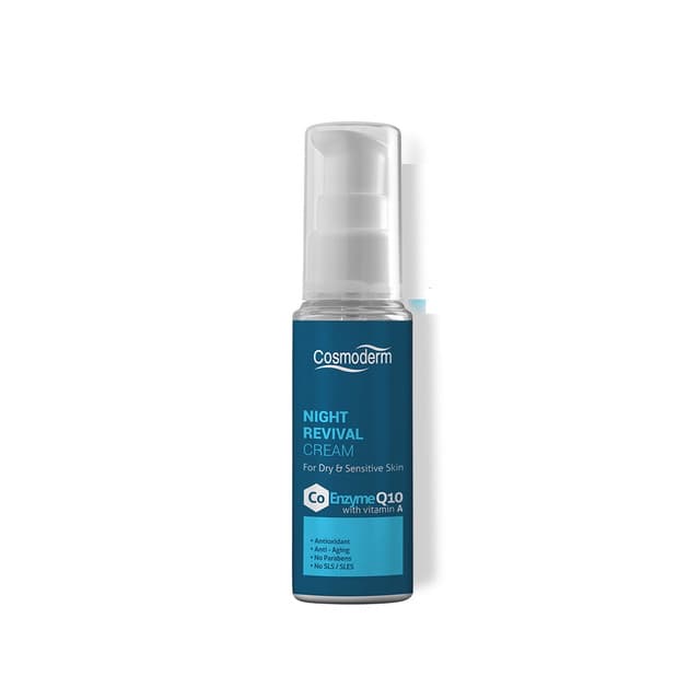 CoEnzyme Q10 with Vitamin A Night Revival Cream