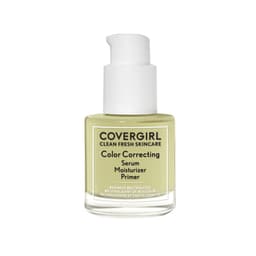 Clean Fresh Skincare Color Correcting Serum Moisturizer Primer - 100 Redness Neutralizer - Fair Skin Tones