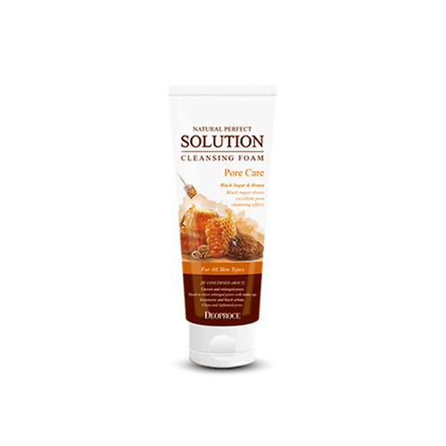 Natural Perfect Solution Cleansing Foam (Black Sugar & Honey)