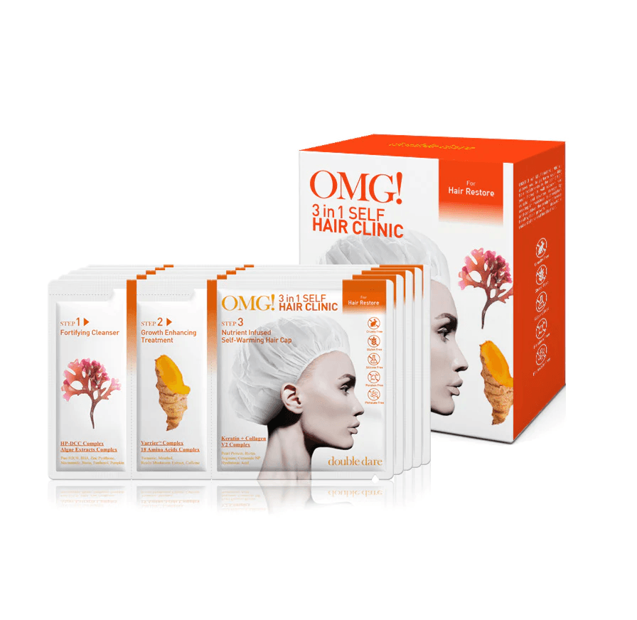 OMG! 3-in-1 Self Hair Clinic for Hair Restore - Step 1 Fortifying Cleanser