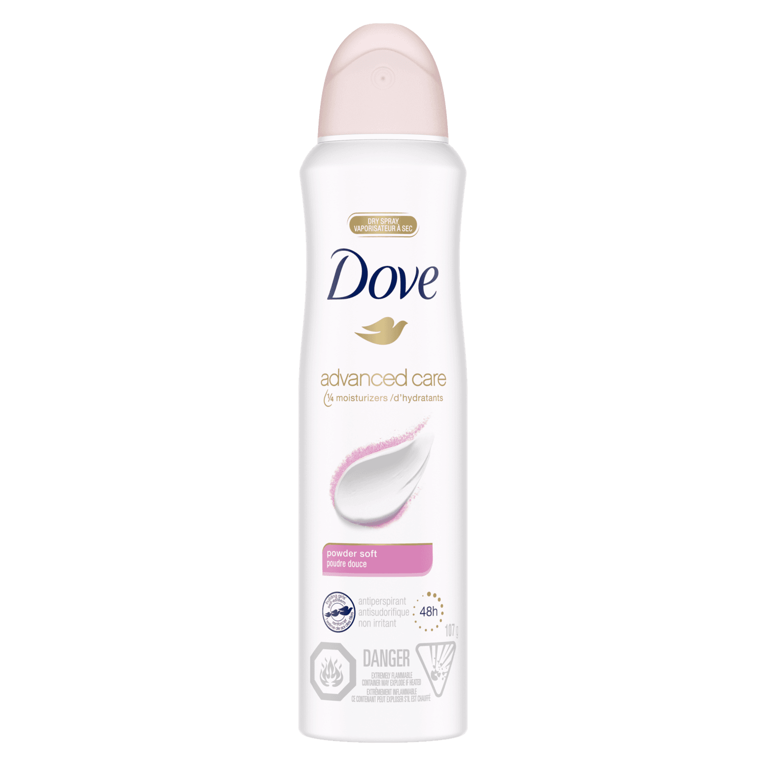 Advanced Care Dry Spray Antiperspirant Deodorant Powder Soft