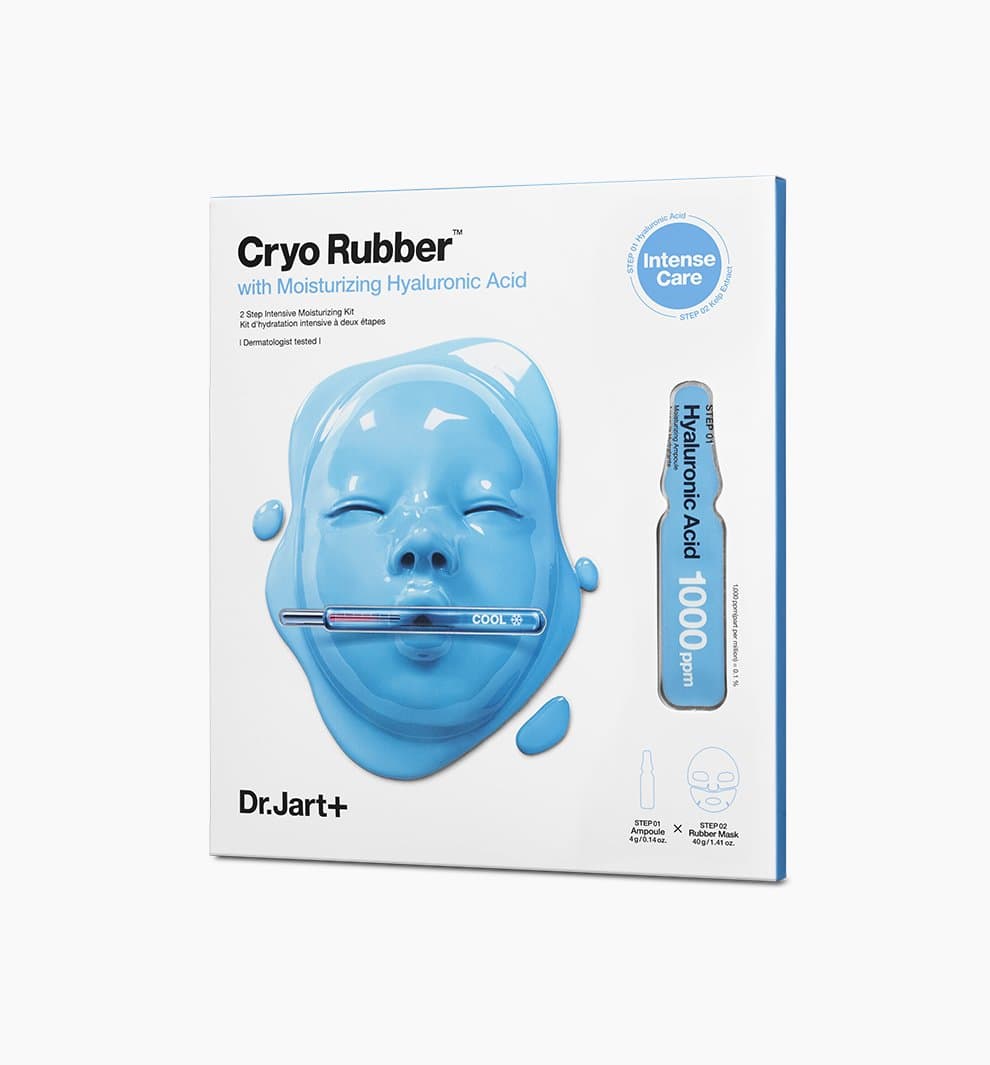 Cryo Rubber™ with Moisturizing Hyaluronic Acid - Hyaluronic Acid Ampoule Pack