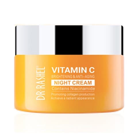 Vitamin C Brightening & Anti Aging Night Cream with Niacinamide & Collagen