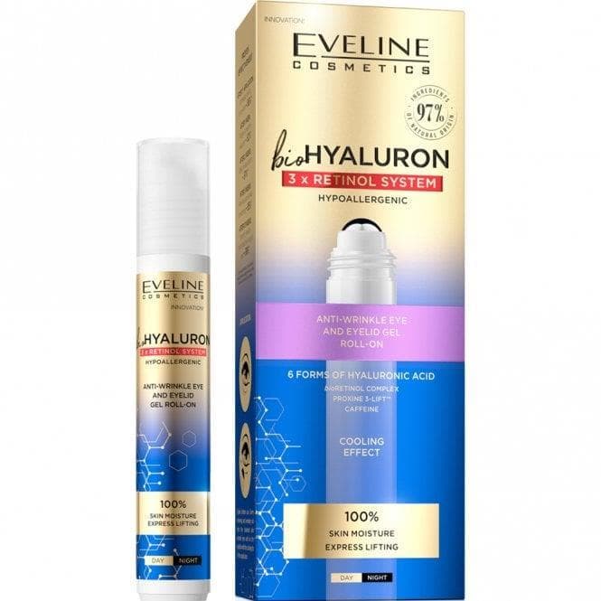 Bio Hyaluron 3x Retinol System Anti Wrinkle Eye & Eyelid Roll-On