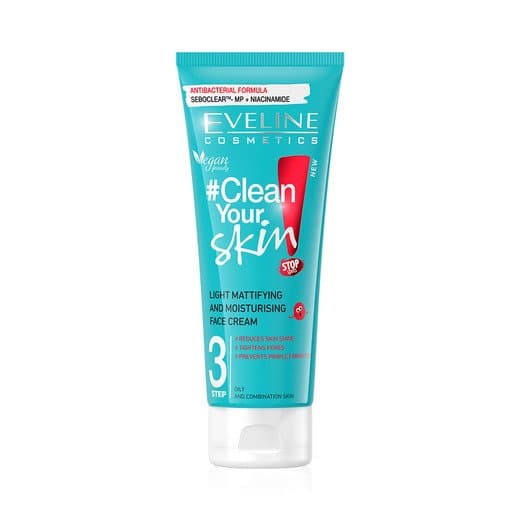 Clean Your Skin Light Mattifying & Moisturising Face Cream